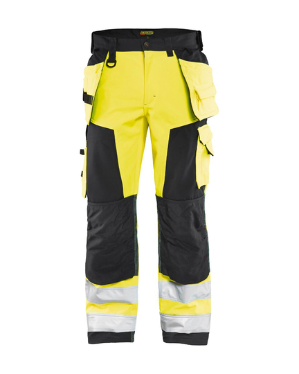 Blåkläder Varselbyxa Softshell Varselgul/Svart