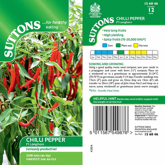 Chili 'Longhorn' F1