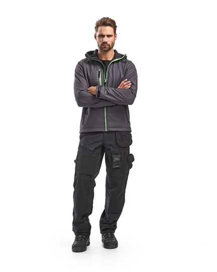 Blåkläder Hantverksbyxa X1500 Softshell Svart