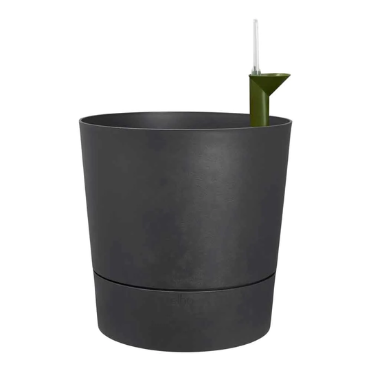 Elho Självvattnande Kruka Greensense Aqua Care Rund 43 cm Grå