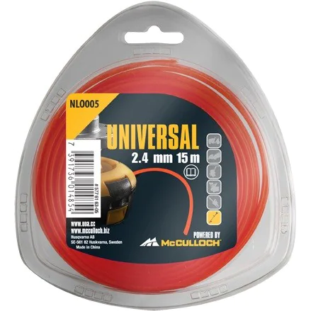McCulloch Trimmerlina McChulloch NLO008 Rund 2,4mm 90m