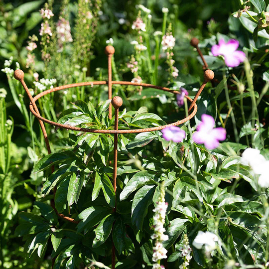 Växtstöd Trumpet Peony 40 cm, rost