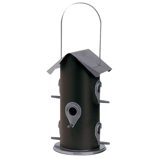 Fågelmatare frö XL svart 45cm