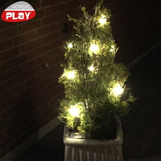 Nordic Play LED-ljus Kedja Med 8 Ljus