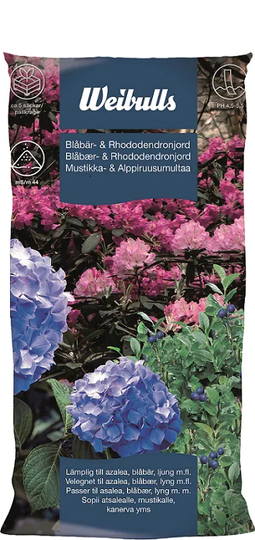 Weibulls Blåbär och Rhododendronjord