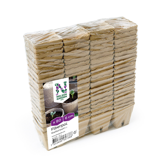 Fiberpot 6 cm, 80-pack