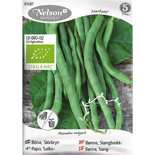 Störbrytböna Markant, ekologisk