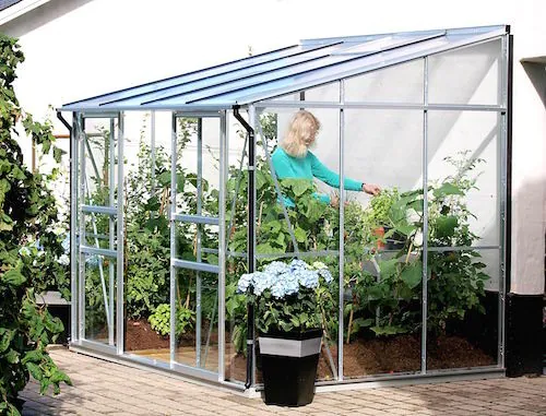 Vitavia Väggväxthus Ida 5200 Alu Glas