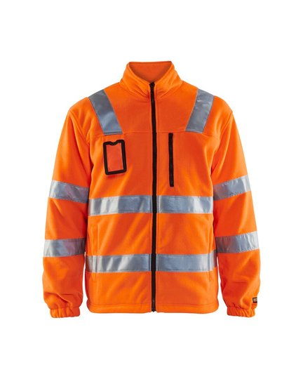 Blåkläder Fodrad Fleecejacka Varsel Varselorange