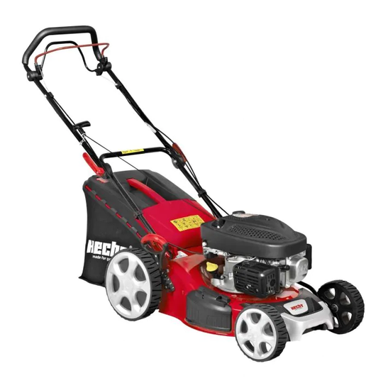 Hecht Bensindriven Gräsklippare 43cm Självgående 99cc