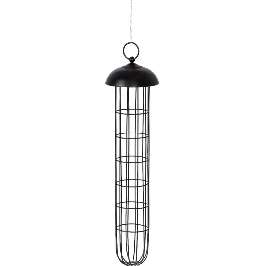 Nelson Garden Fågelmatare Talgboll Tube Svart 45cm