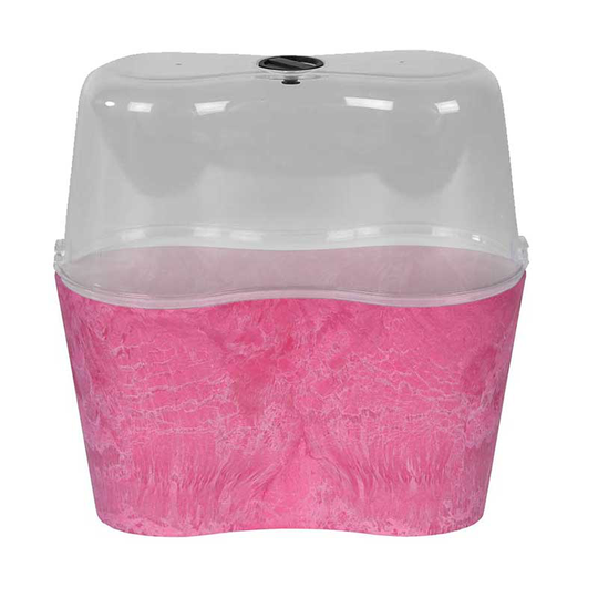 Minidrivhus Claire 26x13, rosa