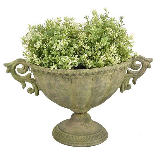 GardenLife Kruka Vintage Grön Oval S