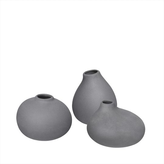 Blomus Vas NONA Set 3 Pewter