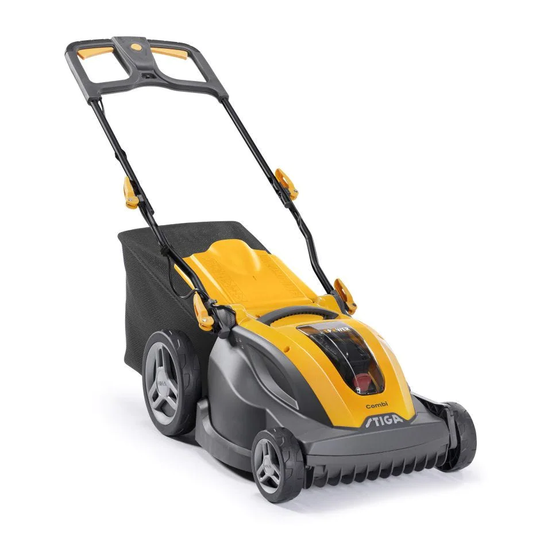 Stiga Gräsklippare Combi 344e inkl. Batteri och Laddare