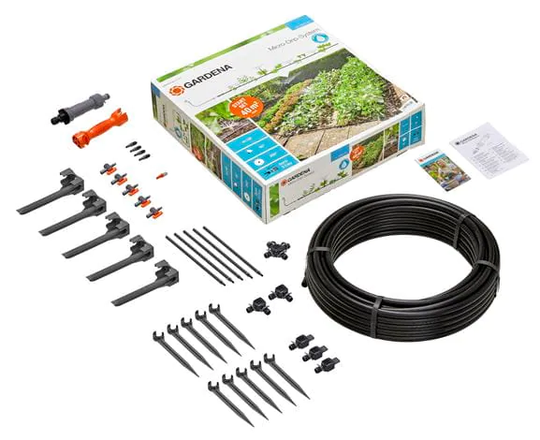 Gardena Bevattningsstartset Rabatter & Grönsaksland Micro-Drip-System 40 m²