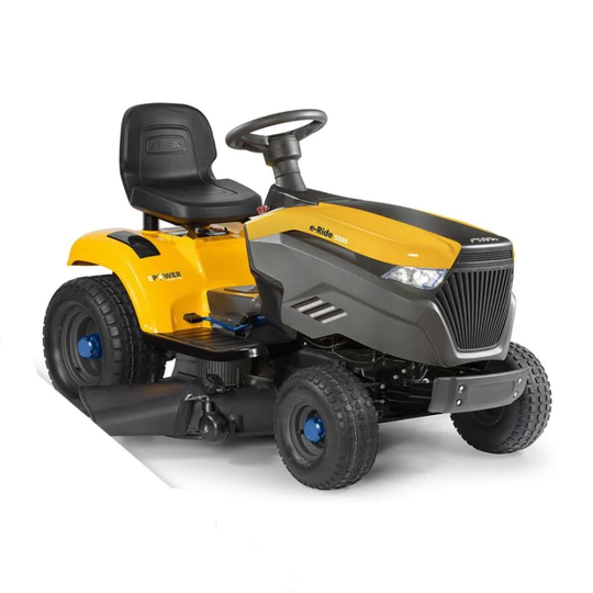 Stiga Traktor e-Ride S500 Inkl. Batteri & Laddare