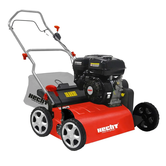 Hecht Bensindriven Vertikalskärare 42 cm Bred 212 cc