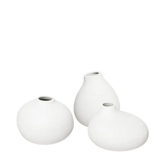 Blomus Vas NONA Set 3 Vit