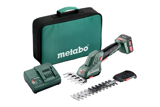 Metabo Busk-/Grässax PowerMaxx SGS 12 Q inkl. Batteri och Laddare