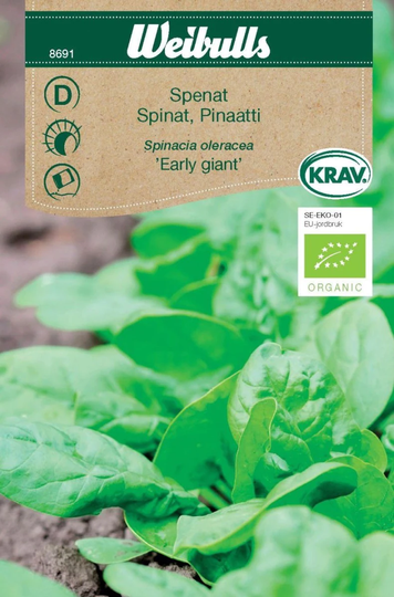 Weibulls Spenat KRAV