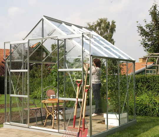 Vitavia Växthus Uranus 6700 Alu Glas
