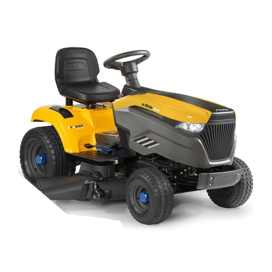 Stiga Traktor e-Ride S300 Inkl. Batteri & Laddare
