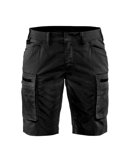 Blåkläder Serviceshorts Med Stretch Dam Svart