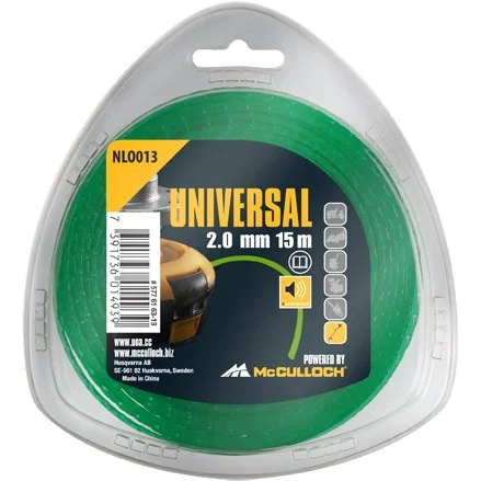 McCulloch Trimmerlina McChulloch NLO016 Low Noise 2mm 130m