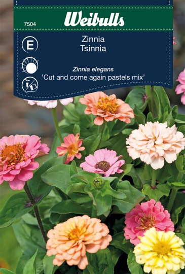 Weibulls Zinnia Elegans Cut & Come Again