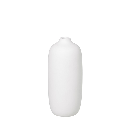 Blomus Vas CEOLA 8 cm Vit 18 cm Hög
