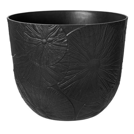 Kruka Fuente Lily 38 cm, svart