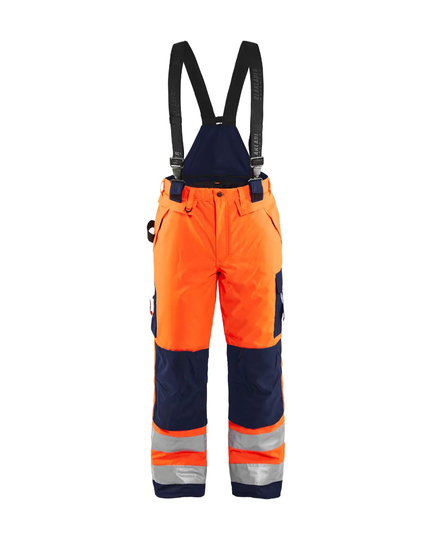 Blåkläder Varselbyxa Vinter Varselorange/Marinblå 1885