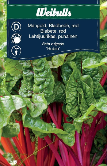 Weibulls Mangold, röd Röd Rubin
