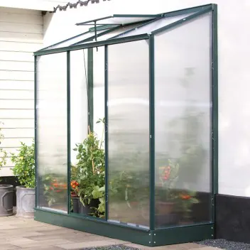 Vitavia Väggväxthus Ida 1300 Grön Poly