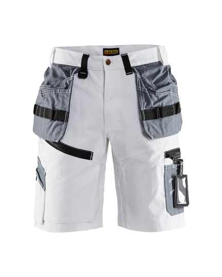 Blåkläder Målarshorts X1500 Vit/Grå