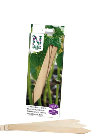 Nelson Garden Sticketikett 10-pack Trä 22 Cm