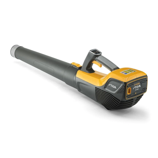Stiga Lövblås BL 500e inkl. Batteri och Laddare