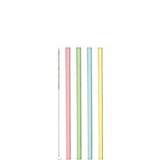 Leonardo Sugrör Glas Färgade 20cm 4-pack inkl. Borste