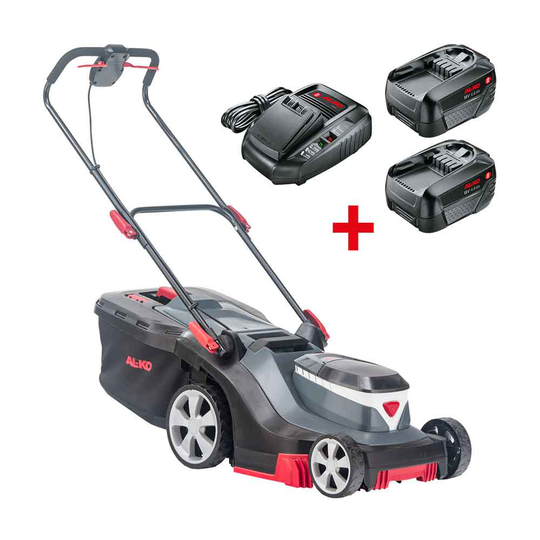 AL-KO Gräsklippare 38.2 Li Comfort 18V inkl Laddare och 2 Batterier