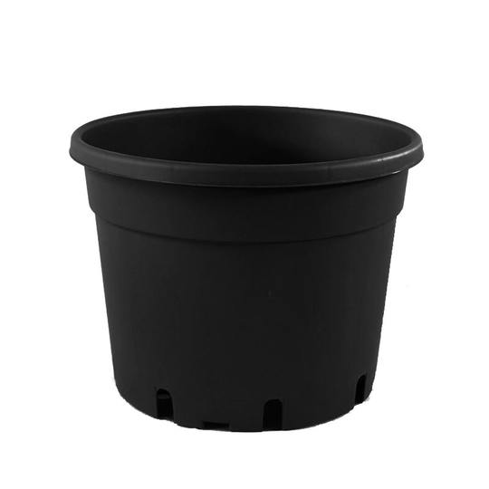 Plastkruka, 31 cm, svart