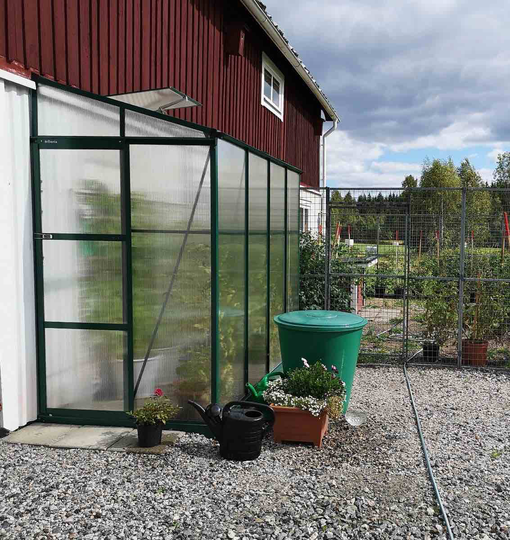 Väggväxthus Infloria 3 m2 Grön