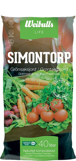 Weibulls Grönsaksjord KRAV Simontorp 40L