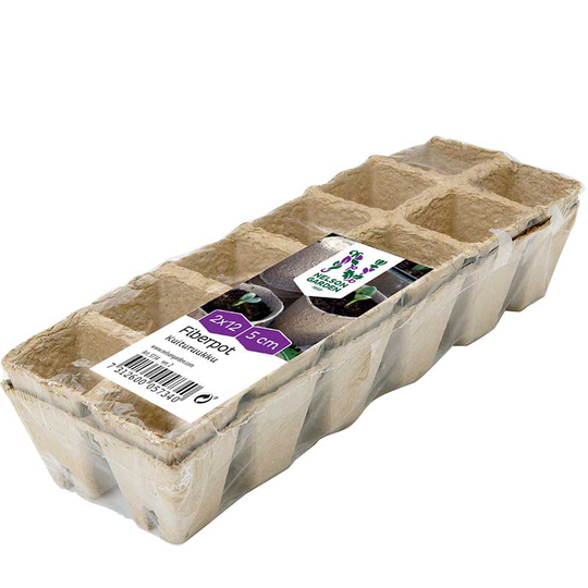 Fiberpot, 5 cm, 2x12-pack