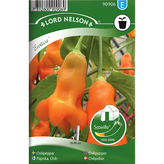 Chilipeppar, Erotica