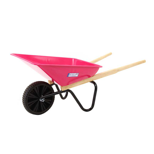 Skottkärra Ekeby 90 L, rosa