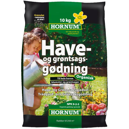 HORNUM Trädgårds- och grönsaksgödsel ® 10 kg