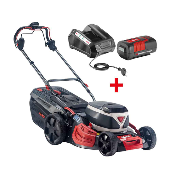 AL-KO Gräsklippare 512 Li VS-W Premium inkl Laddare och Batteri