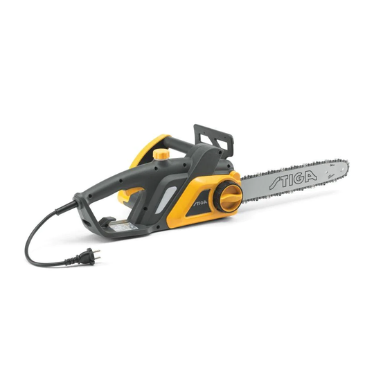 Stiga Elkedjesåg CS 122c 16"