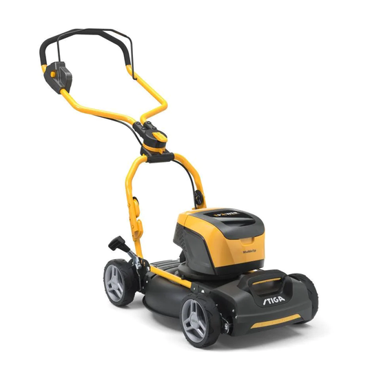 Stiga Gräsklippare Multiclip 547e inkl. Batteri och Laddare